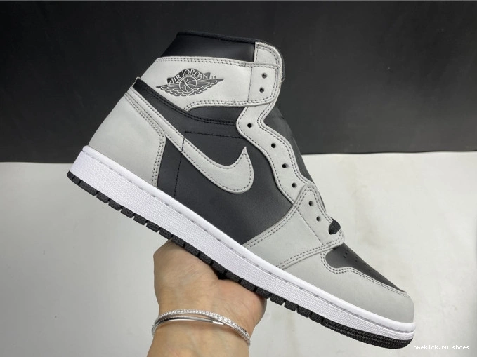 Cheap Smoke Light Grey 555088-035 Black Retro High 1 White Jordan Air 0724